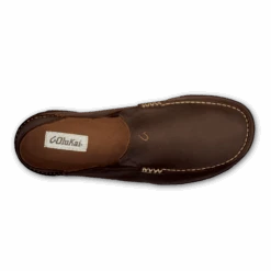 OluKai Moloā - Dark Wood / Dark Java -Comfort Shoes Wear Shop 10128 6348 004 M Moloa DarkWood DarkJava