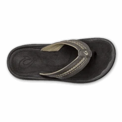 OluKai Hokua - Kona / Onyx -Comfort Shoes Wear Shop 10161 28OX 004 M Hokua KonaOnyx