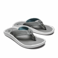 OluKai Ulele - Stone 13 OluKai Ulele - Stone -Comfort Shoes Wear Shop 10435 4Q4Q 003 M Ulele StnStn