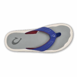 OluKai Ulele - Cobalt / Sharkskin -Comfort Shoes Wear Shop 10435 5RGW 004 M Ulele Cobalt Sharkskin