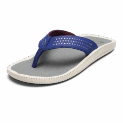 OluKai Ulele - Cobalt / Sharkskin -Comfort Shoes Wear Shop 10435 5RGW AMZ M Ulele Cobalt Sharkskin