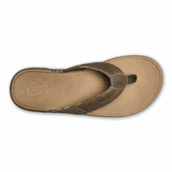 OluKai Tuahine - Hunter / Golden Sand 13 OluKai Tuahine - Hunter / Golden Sand -Comfort Shoes Wear Shop 10465 HGGS 004 M Tuahine HunterGoldenSand