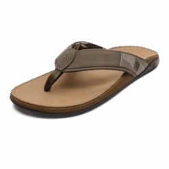 OluKai Tuahine - Hunter / Golden Sand 12 OluKai Tuahine - Hunter / Golden Sand -Comfort Shoes Wear Shop 10465 HGGS AMZ M Tuahine HunterGoldenSand