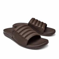 OluKai Maha 'Olu - Dark Wood -Comfort Shoes Wear Shop 10517 6363 003 M MahaOlu DkwDkw