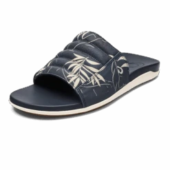 OluKai Maha 'Olu - Trench Blue / Aloha -Comfort Shoes Wear Shop 10517 DEHA AMZ M MahaOlu TrenchBlueAloha