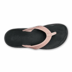 OluKai ‘Ohana - Petal Pink / Black -Comfort Shoes Wear Shop 20110 3P40 004 W Ohana PetpBlk