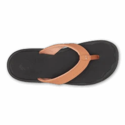 OluKai ‘Ohana - Shell Coral / Black -Comfort Shoes Wear Shop 20110 VL40 004 W Ohana ShellCoralBlk
