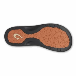 OluKai ‘Ohana - Shell Coral / Black -Comfort Shoes Wear Shop 20110 VL40 005 W Ohana ShellCoralBlk