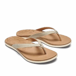OluKai Honu - Tapa / Golden Sand -Comfort Shoes Wear Shop 20436 20GS 003 W Honu TapaGoldenSand
