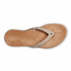 OluKai Honu - Tapa / Golden Sand -Comfort Shoes Wear Shop 20436 20GS 004 W Honu TapaGoldenSand
