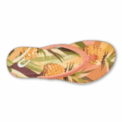 OluKai Ho‘ōpio Hau - Shell Coral / Pineapple -Comfort Shoes Wear Shop 20437 VLPZ 004 W HoopioHau ShellCoralPineapple