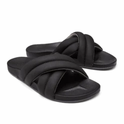 OluKai Hila - Black -Comfort Shoes Wear Shop 20490 4040 003 W Hila BlkBlk
