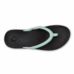 OluKai Puawe - Sea Glass / Black 15 OluKai Puawe - Sea Glass / Black -Comfort Shoes Wear Shop 20498 1V40 004 W Puawe SeaGlassBlk