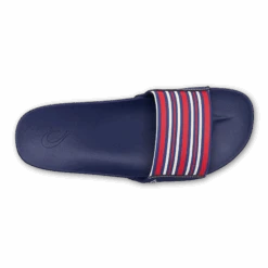 OluKai Kīpuni - Trench Blue / Stripe 14 OluKai Kīpuni - Trench Blue / Stripe -Comfort Shoes Wear Shop 20508 DEZP 004 W Kipuni Trench Blue Stripe